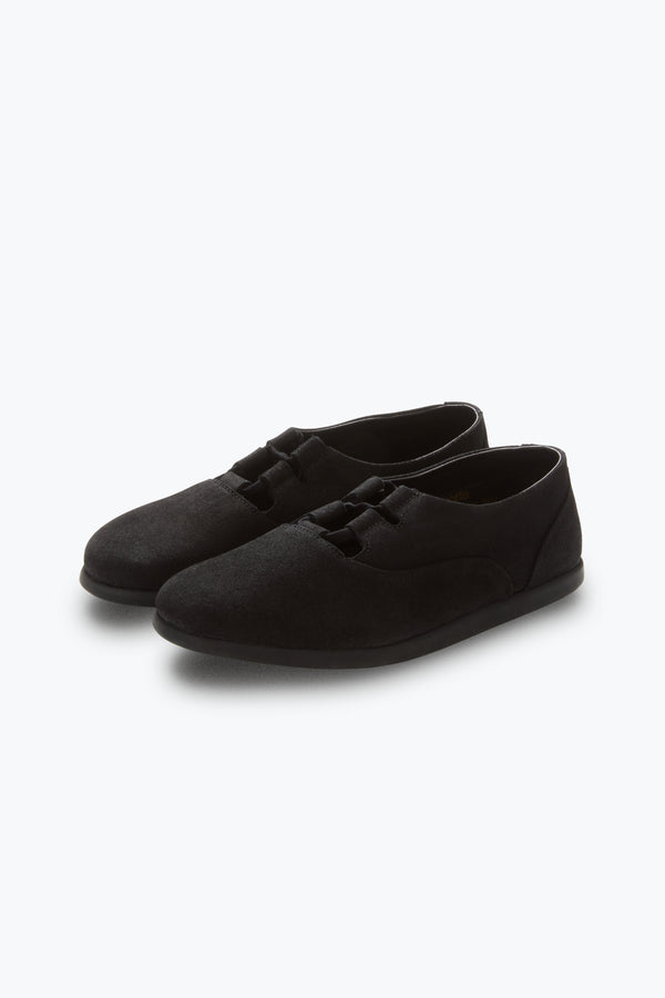 Open Lace (Black Suede) - Stoffa