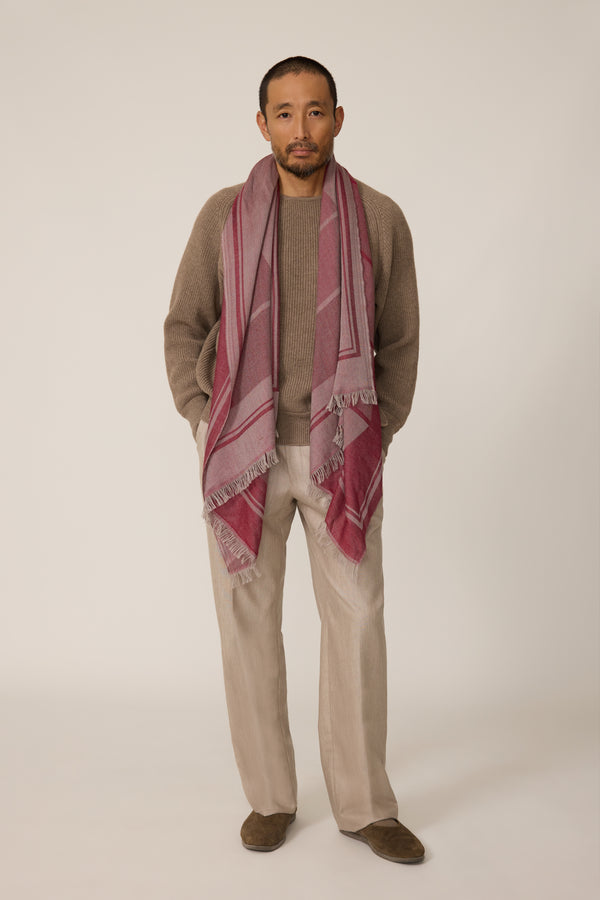 Chan Luu Cashmere and Silk Solid Scarf in Cinder Chan Luu Cashmere and Silk Solid Scarf in Cinder