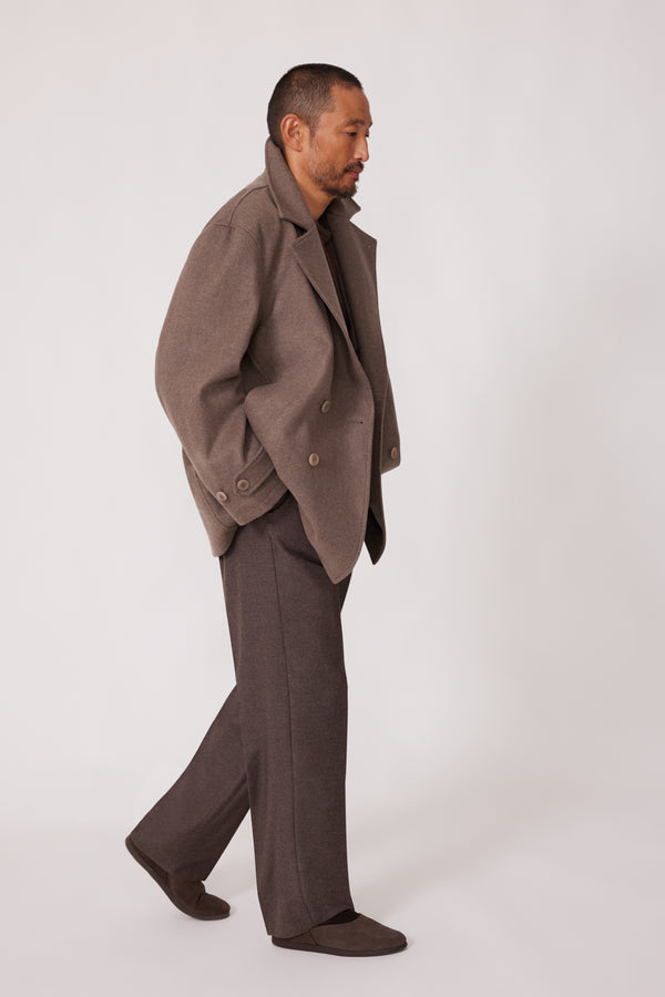 BEAVER MELTON LOOSE SLEEVE JK（ブルゾン）｜ADRER（アドラー
