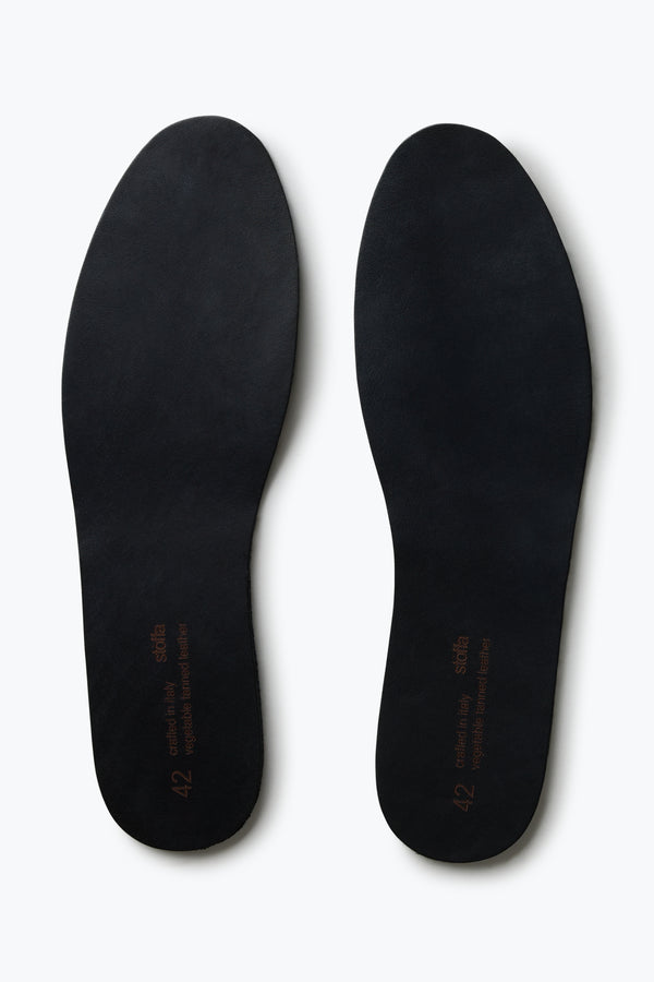 Insole (Black Leather) Stoffa