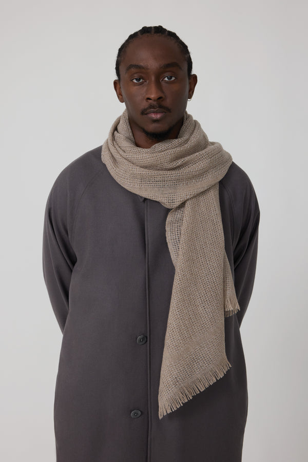 Scarf (Fig Cashmere Linen) - Stoffa