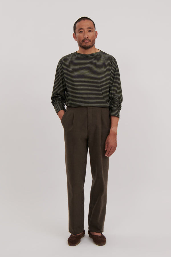 Cotton Jersey Boatneck Top | Theory