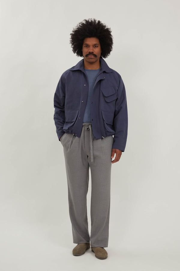 STOF/ストフ/Melting textile blouson STOF/ストフ/Melting textile blouson