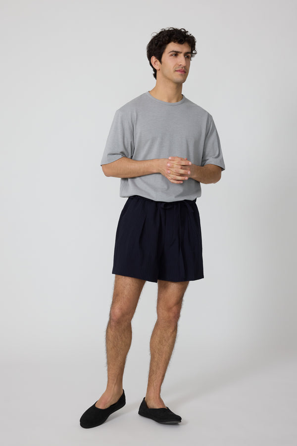 p*i様 【希少】MASU SILK SHIRT 46 グレー T-Shirt (Grey Cotton Silk Pique) - Stoffa