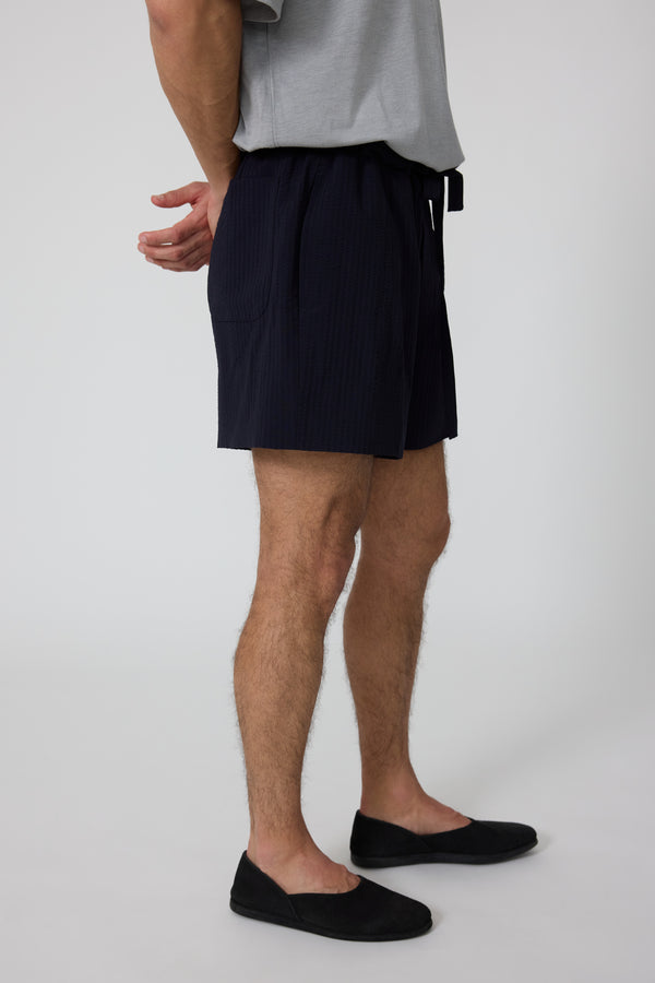 パンツ WIND AND SEA ES_WAFFLE SHORT PANT NAVY Flex Short Navy – GLDN PNT