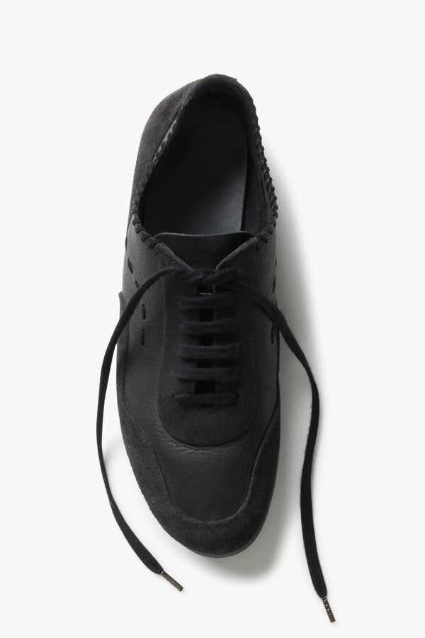 stylish black dresses Men's Black Buckle Detail Suede Dress Shoes | Formal Leather Footwear US 13 / Black / D main image 1