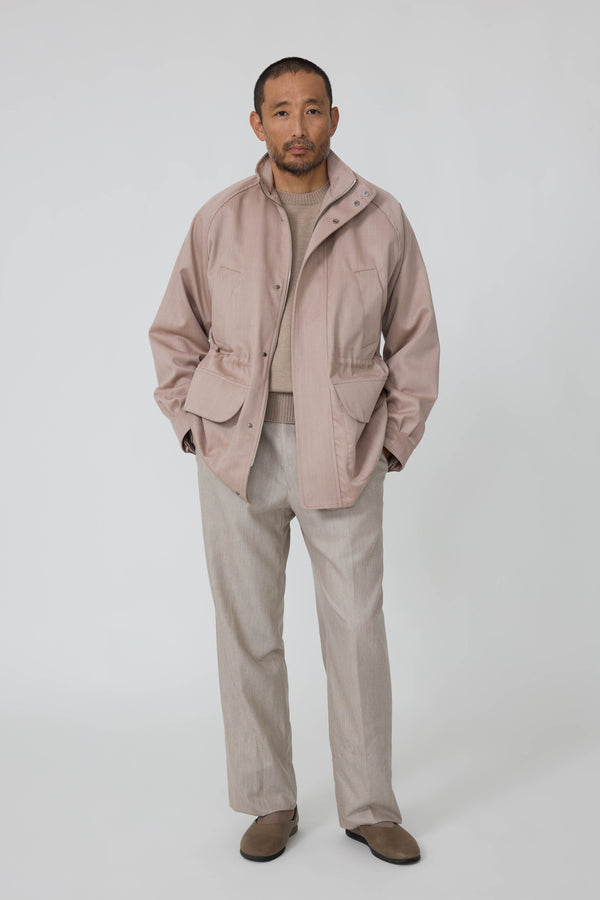 Traveler Jacket (Anise Naturally Dyed Wool Twill) - Stoffa