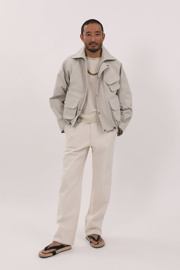 COTTON OILED CANVAS LINER BLOUZON オーラリー $_10.JPG?set_id=880000500F