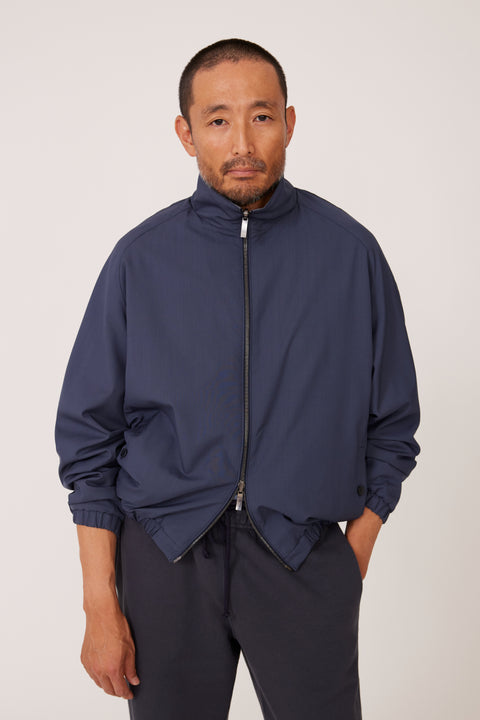 ジャケット・アウター BLUEFACED WOOL DOBBY OVER JACKET SPORTIVO [Bluefaced wool dobby over jacket charcoal]