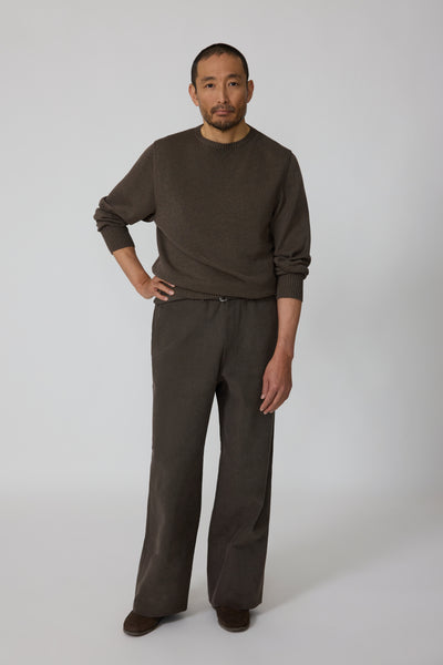 Sweat imprimé en french terry - Marron - - 10.00 Sweat imprimé en french terry - Marron - - 10.00
