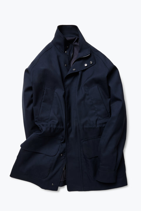 Traveler Jacket (Navy Tropical Wool) - Stoffa
