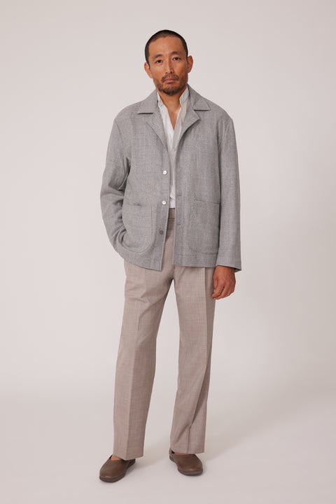 blurhms Linen Twill Hospital Jacket【G】. Linen Twill Hospital Jacket (BHS22S006) | blurhms / ジャケット