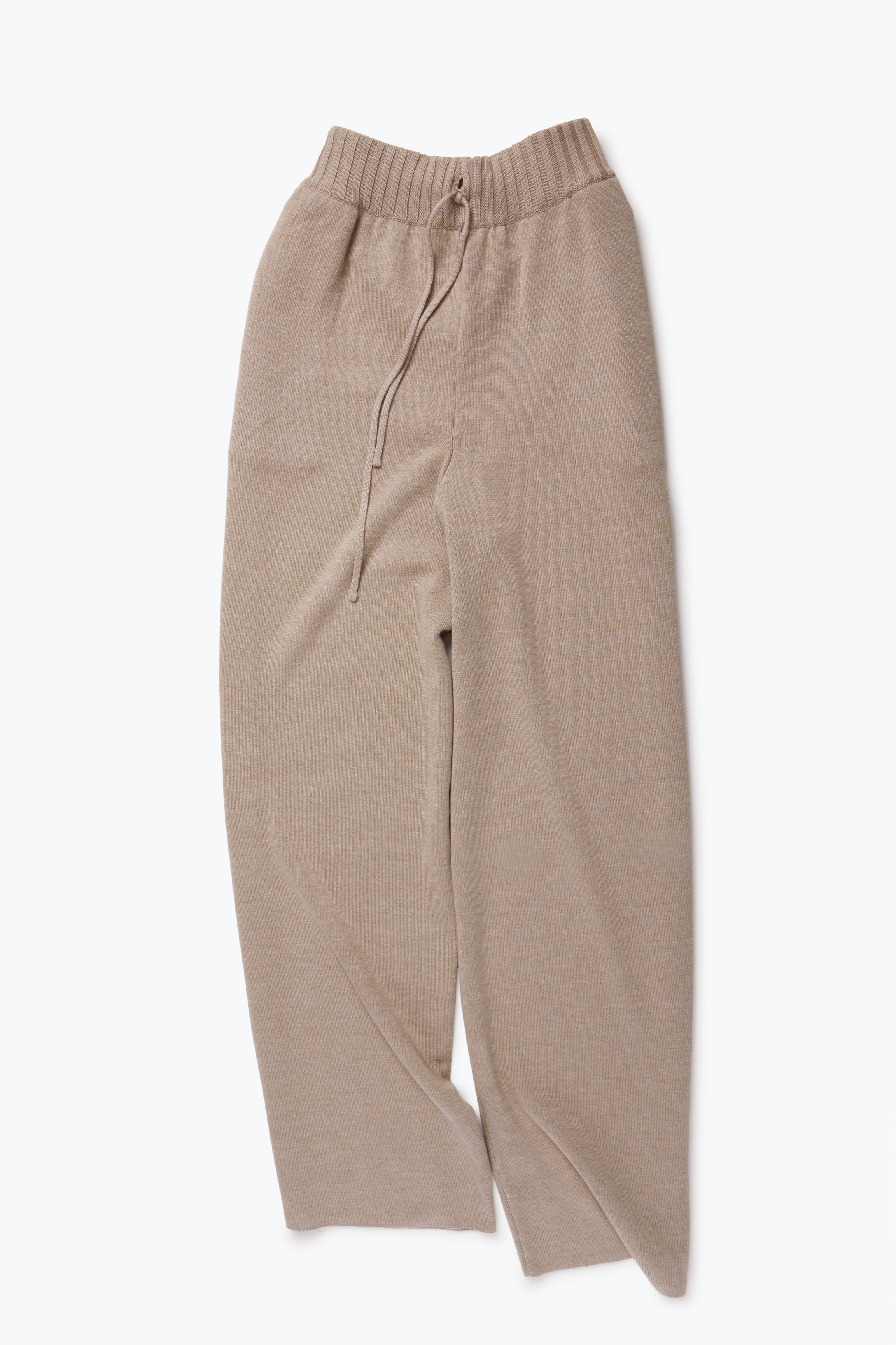 セール】VARIOUS FABRICS SHEER KNIT PANTS（その他パンツ