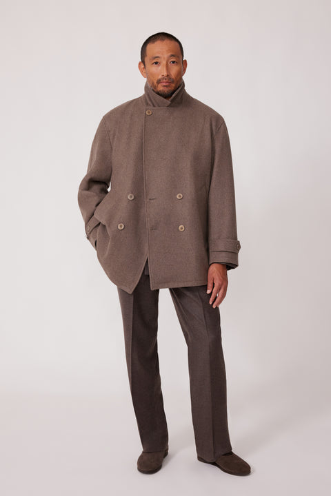 BEAVER MELTON LOOSE SLEEVE JK（ブルゾン）｜ADRER（アドラー
