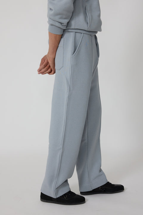 【SATIIIZ】Kaid Pintuck Bermuda Pants Pintuck Trouser (Cloud Cotton Terry) - Stoffa