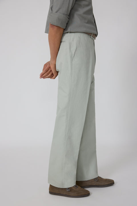 オーラリー　WOOL LINEN TWILL FIELD PANTS Auralee Wool Linen Twill Field Pants Used Men's Casual
