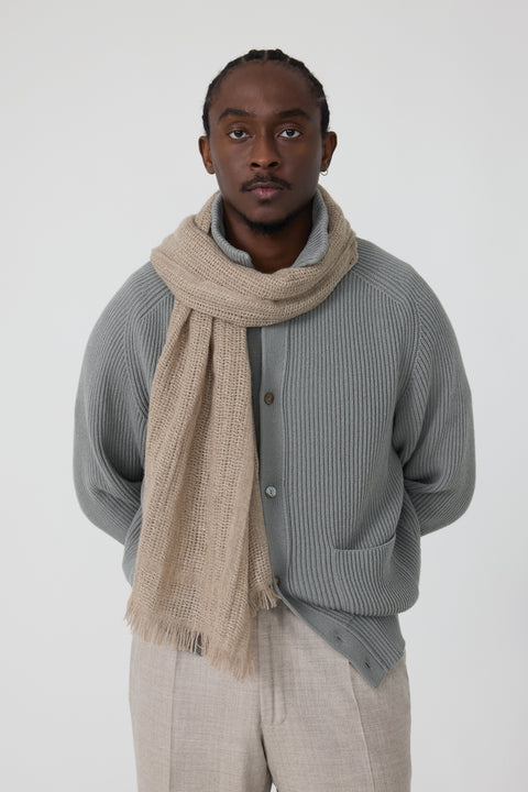 Scarf (Walnut Cashmere Linen) - Stoffa