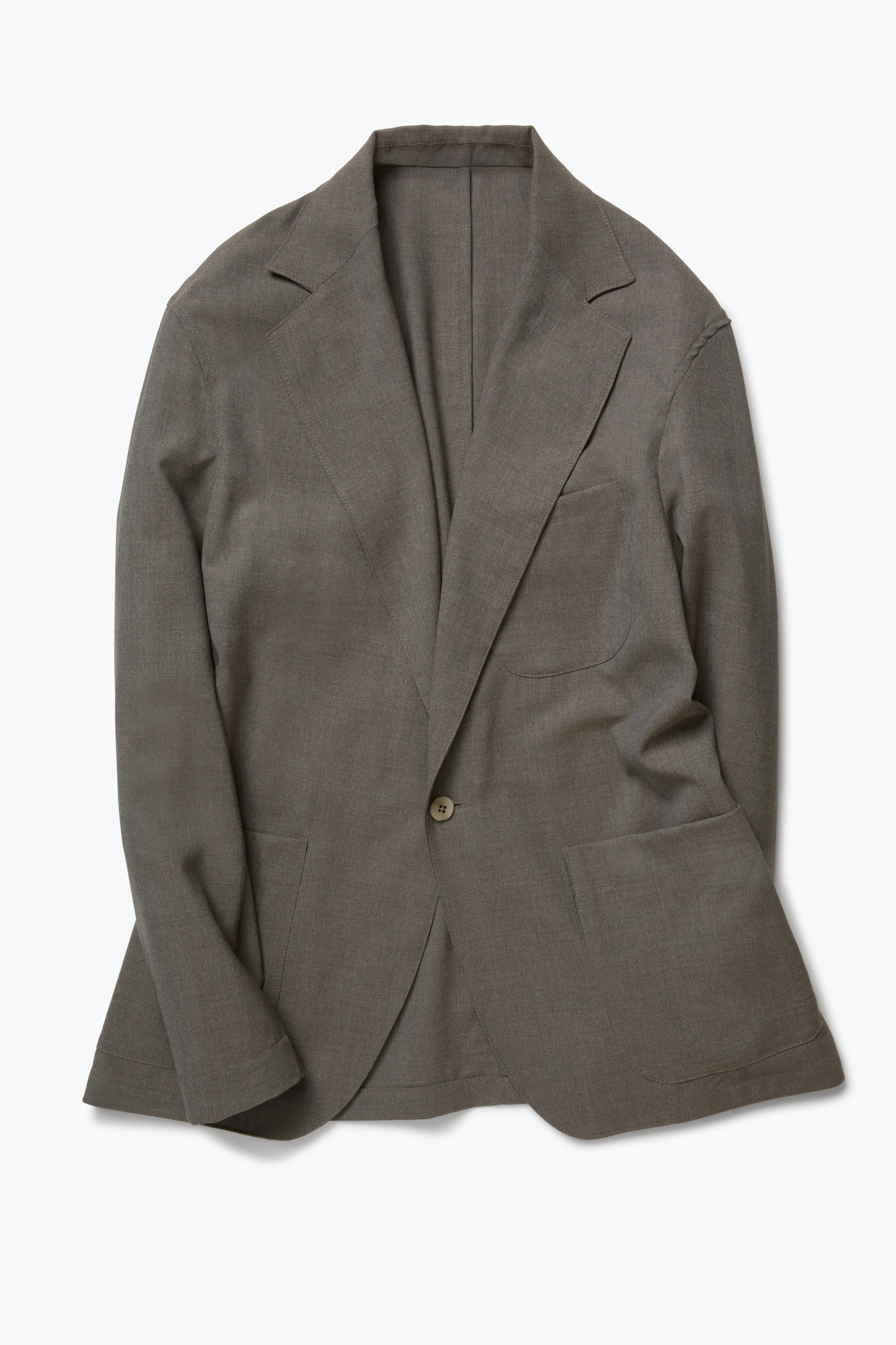 mannish wool blouson | OHOTORO