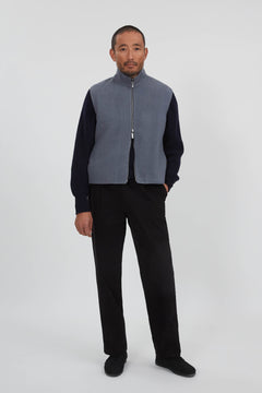【中古】stein 22aw WOOL BOA REVERSIBLE VEST M Stein Oversized Drivers Knit Zip Vest | eBay