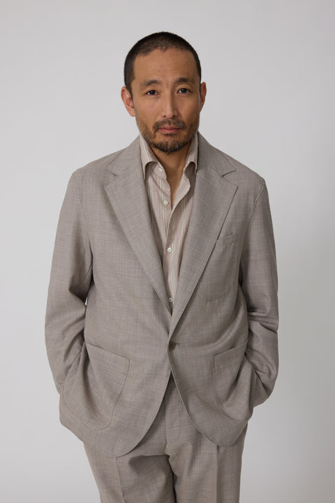 ジャケット・アウター pidassoPuff sleeve wool jacket ZW COLLECTION WOOL JACKET - Navy blue | ZARA United States