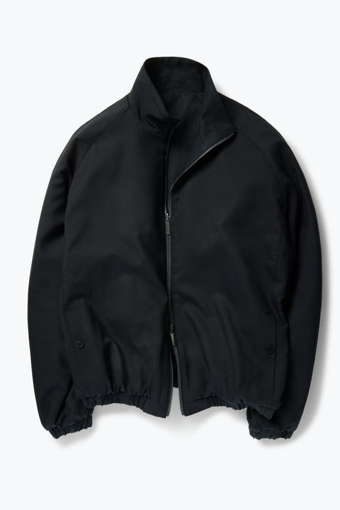 mannish wool blouson | OHOTORO