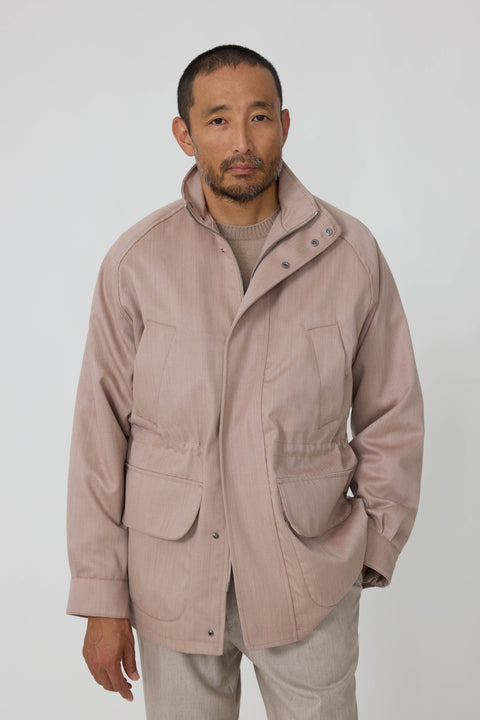 Traveler Jacket (Anise Naturally Dyed Wool Twill) - Stoffa