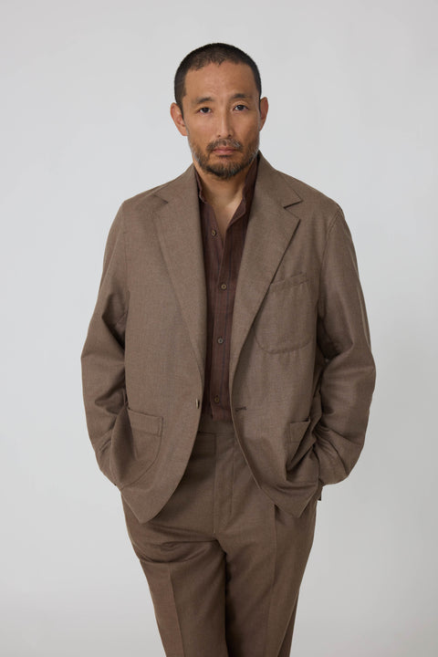 ［ゆう］Text SingleBreasted Coat Formal Hip-Length Blazer Style 253111 | 1ère Avenue