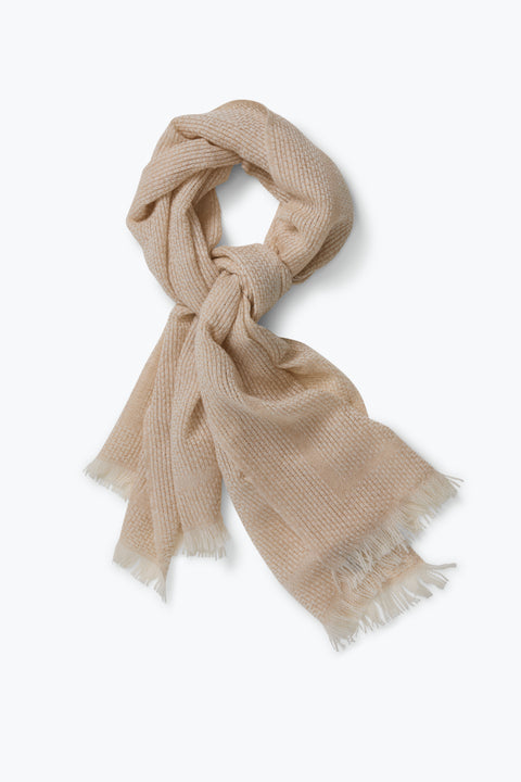 Scarf (Sand Cashmere Linen) - Stoffa