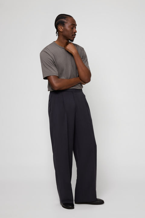 T-Shirt (Shale Silk Cotton Jersey) - Stoffa